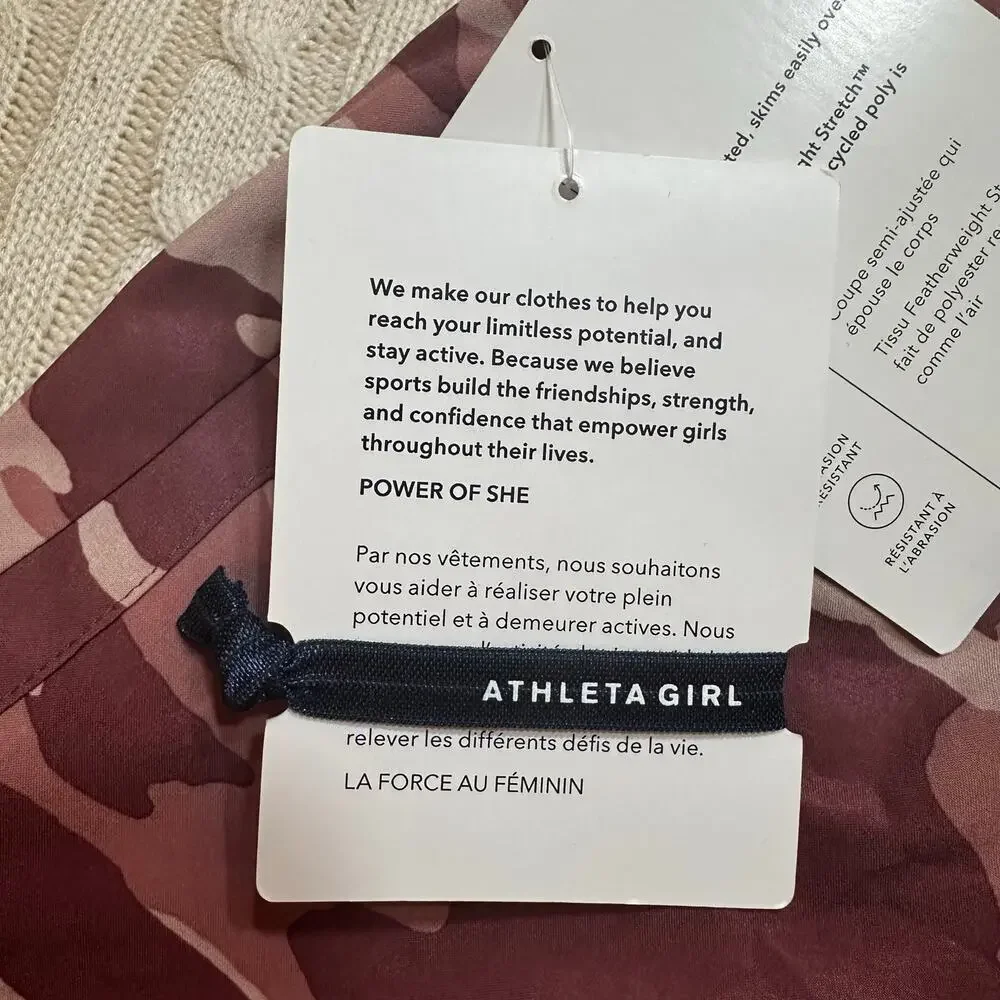 NEW Athleta Girl All Play 3